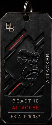 ATTACKER Beast ID identity card