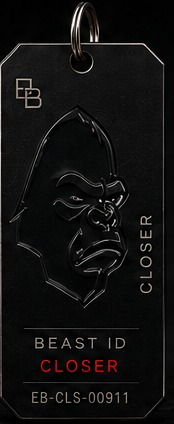 CLOSER Beast ID identity card