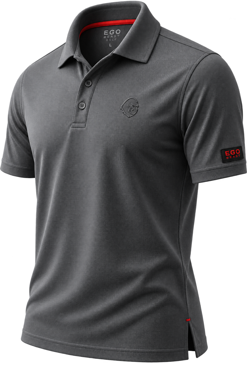 DARK GREY BEAST POLO